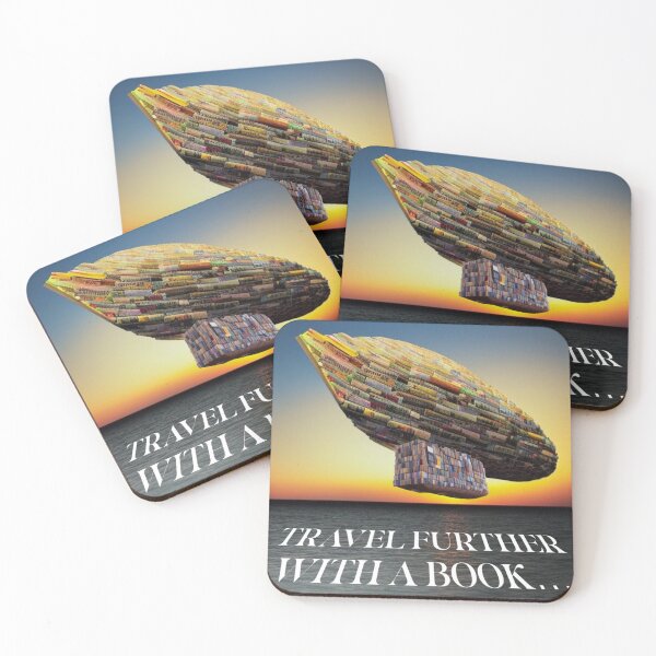 Item preview, Travel further with a book… designed and sold by jonfun1.