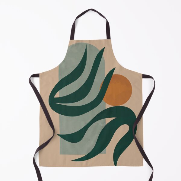 Item preview, Boho Botanical Leaves Geometrical Art designed and sold by technicolorable_art.