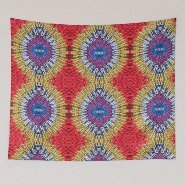 Item preview, Knit Rainbow Multi-color designed and sold by Sasidenidesign.