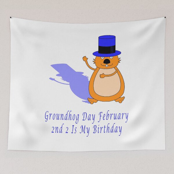 Item preview, Groundhog Day February 2nd 2 Is My Birthday  designed and sold by Soudesign99.