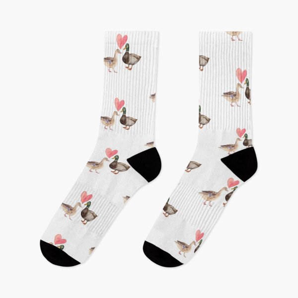 Item preview, Cute ducks in love birds designed and sold by TheWaterBirds.
