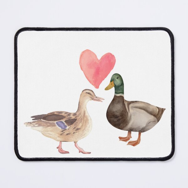 Item preview, Cute ducks in love birds designed and sold by TheWaterBirds.