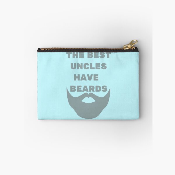 Item preview, The Best Uncles Have Beards Grey designed and sold by Indra Agrawal.