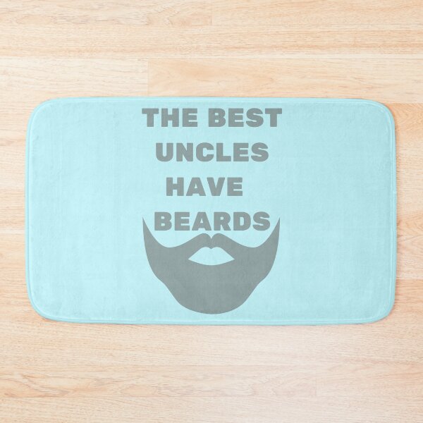 Item preview, The Best Uncles Have Beards Grey designed and sold by Indra Agrawal.