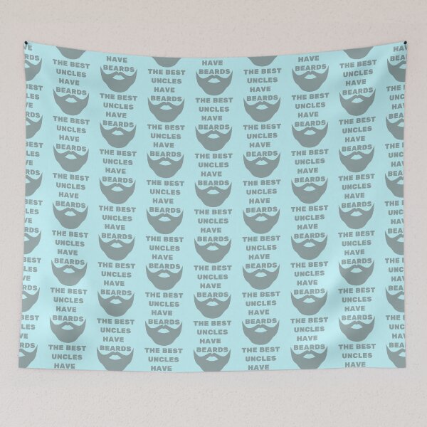 Item preview, The Best Uncles Have Beards Grey designed and sold by Indra Agrawal.