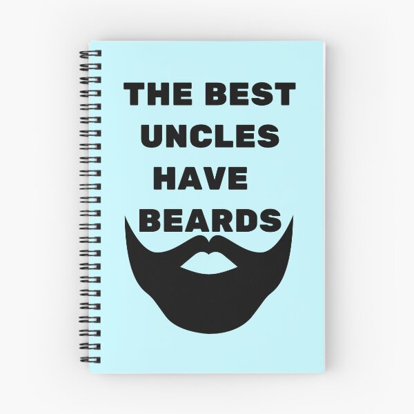 Item preview, The Best Uncles Have Beards Black designed and sold by Indra Agrawal.