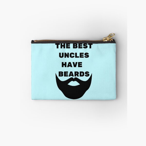 Item preview, The Best Uncles Have Beards Black designed and sold by Indra Agrawal.