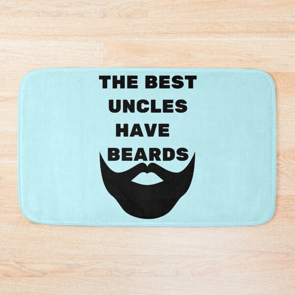 Item preview, The Best Uncles Have Beards Black designed and sold by Indra Agrawal.