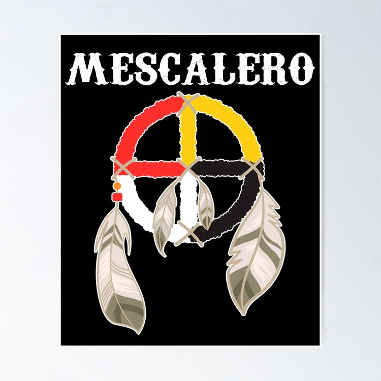 Mescalero Apache Tribe Nation Native Medicine Wheel Greeting Card