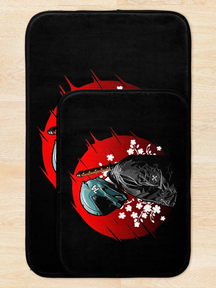Thumbnail 5 of 6, Bath Mat, Sakura designed and sold by Racing-Style.