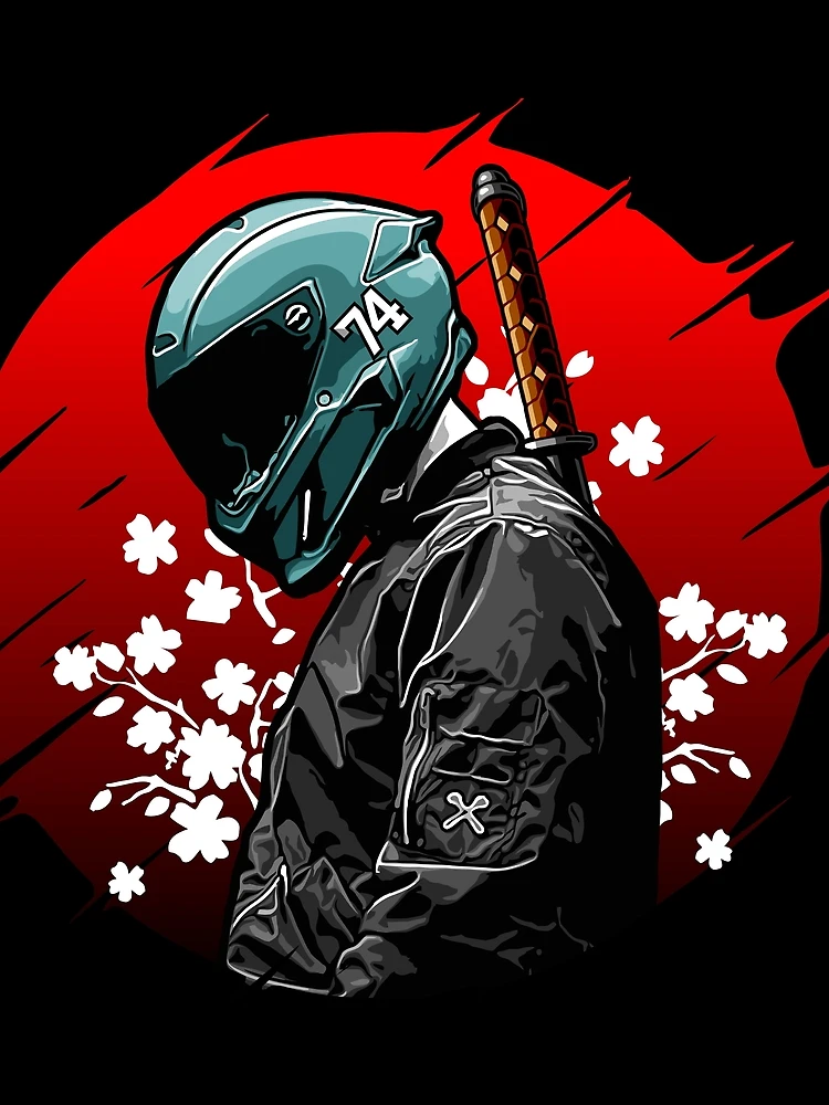 Thumbnail 3 of 3, Scarf, Sakura designed and sold by Racing-Style.