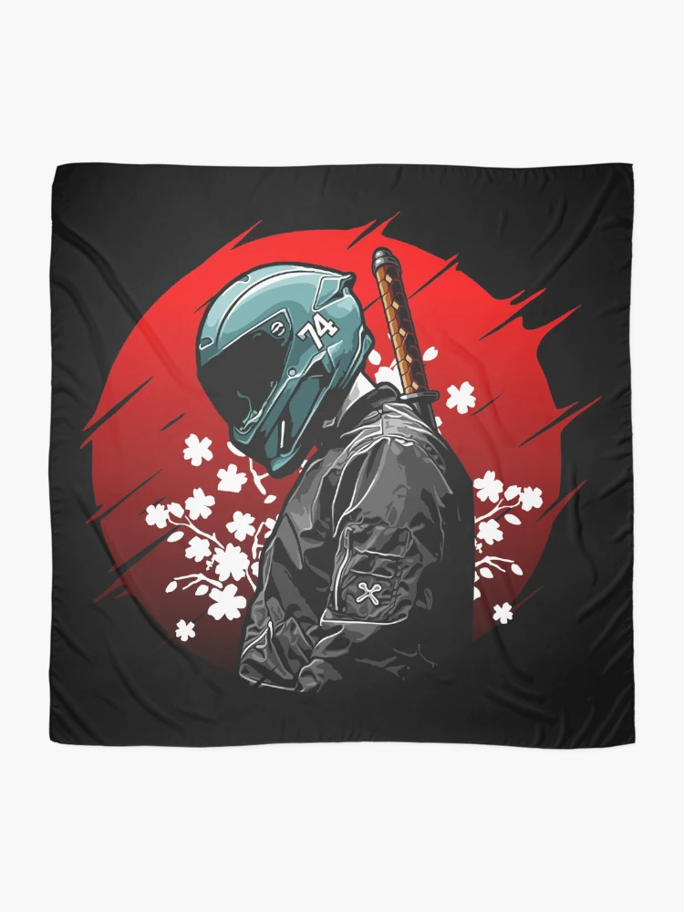 Thumbnail 2 of 3, Scarf, Sakura designed and sold by Racing-Style.