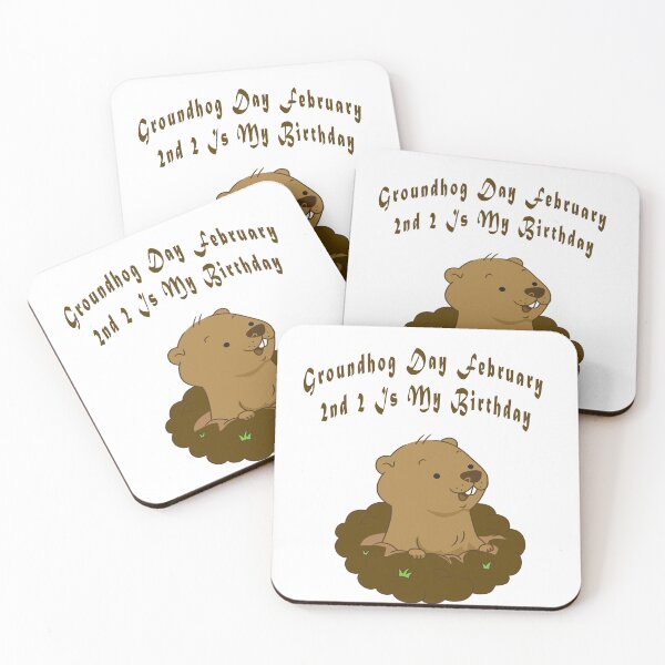 Item preview, Groundhog Day February 2nd 2 Is My Birthday  designed and sold by Soudesign99.