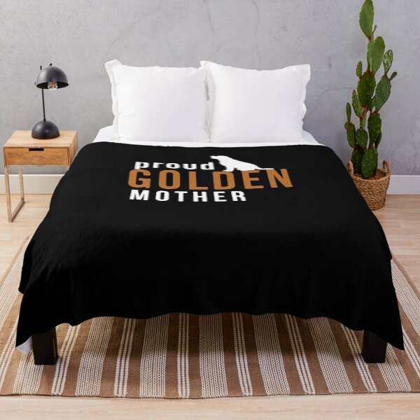 Item preview, proud golden mother- dogs - animals - dog mom - golden retriever designed and sold by mu-art.