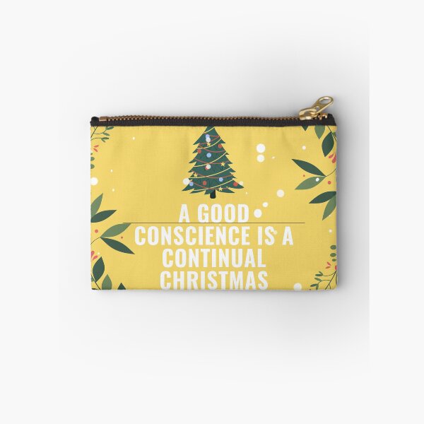Item preview, A good conscience is a continual Christmas. designed and sold by Sashu.