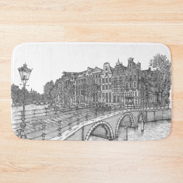 Item preview, AMSTERDAM CITY BLOCK designed and sold by InkScapes.