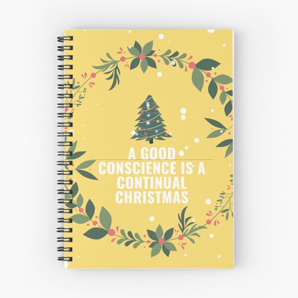 Item preview, A good conscience is a continual Christmas. designed and sold by Sashu.