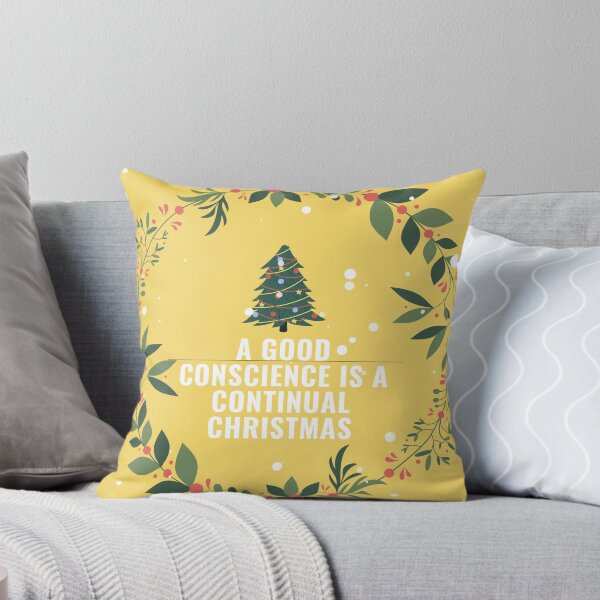 Item preview, A good conscience is a continual Christmas. designed and sold by Sashu.