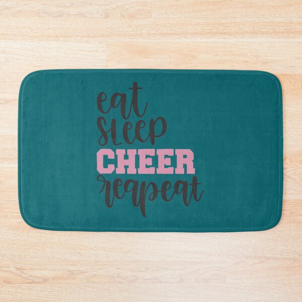Item preview, Eat Sleep Cheer Repeat      designed and sold by WaryaTshi2012.