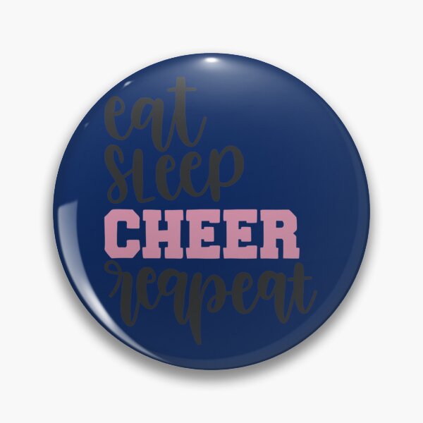 Item preview, Eat Sleep Cheer Repeat      designed and sold by WaryaTshi2012.