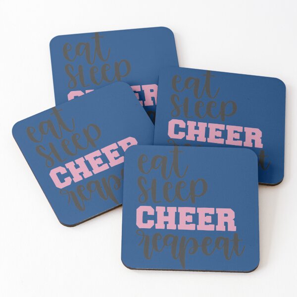 Item preview, Eat Sleep Cheer Repeat      designed and sold by WaryaTshi2012.
