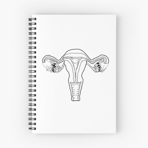 Item preview, Uterus Line Art large designed and sold by Organoleptic.