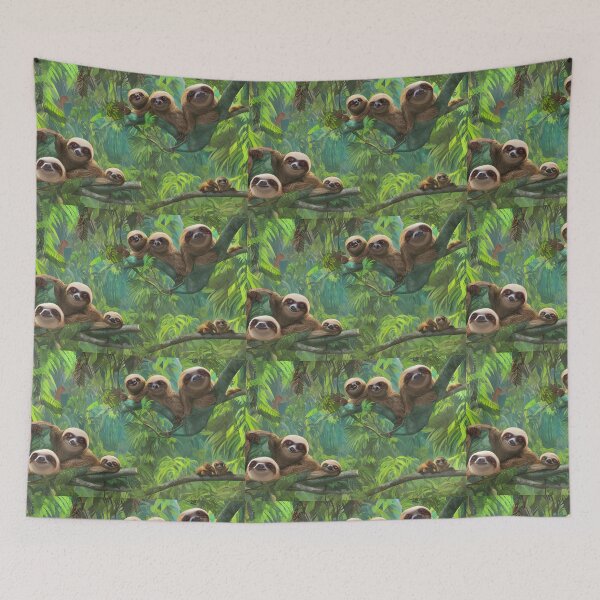 Item preview, Sloths hanging high  designed and sold by deville13.