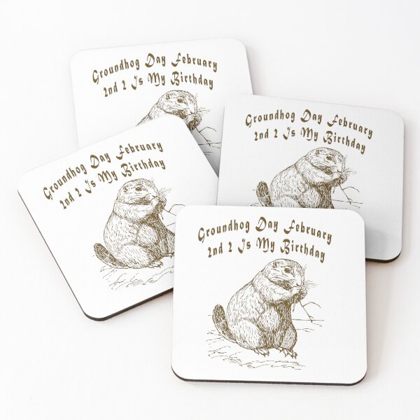 Item preview, Groundhog Day February 2nd 2 Is My Birthday  designed and sold by Soudesign99.