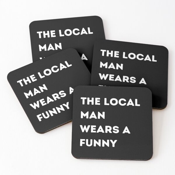 Item preview, Local Man Wears Funny T-shirt  designed and sold by HeroProd.