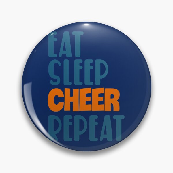 Item preview, Eat Sleep Cheer Repeat Active   designed and sold by WaryaTshi2012.