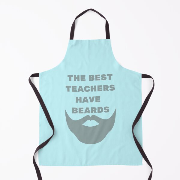 Item preview, The Best Teachers Have Beards Grey designed and sold by Indra Agrawal.