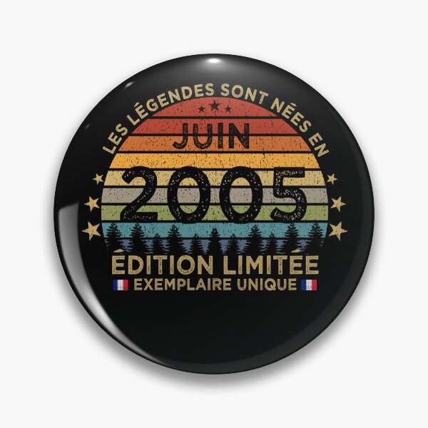 Item preview, Anniversaire 18 Ans Les Legendes Sont Nees en Juin 2005 designed and sold by cssdru.