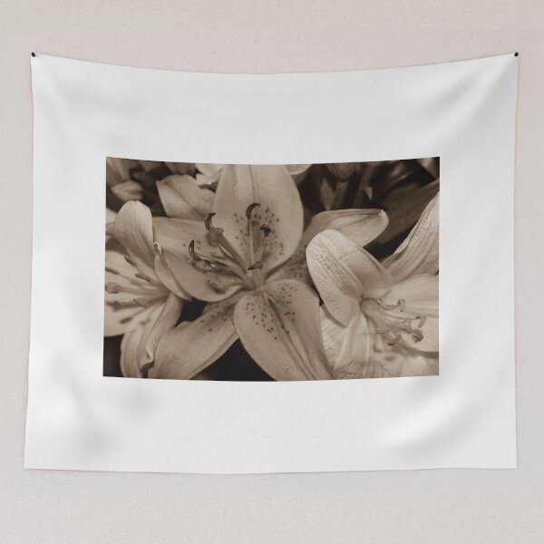 Item preview, Flowers in Sepia designed and sold by Carolyn Ricks.