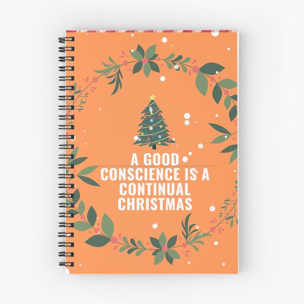 Item preview, A good conscience is a continual Christmas. designed and sold by Sashu.