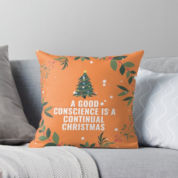 Item preview, A good conscience is a continual Christmas. designed and sold by Sashu.