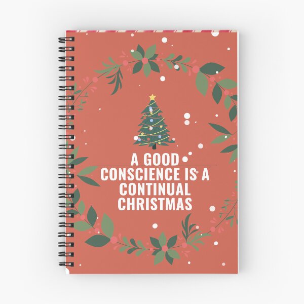 Item preview, A good conscience is a continual Christmas. designed and sold by Sashu.