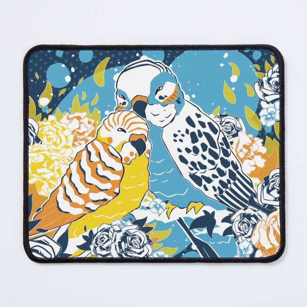 Item preview, Aroace Relationship Budgies designed and sold by FirbetMakes.