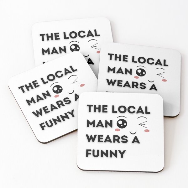 Item preview,  Local Man Wears Funny T-shirt  designed and sold by HeroProd.
