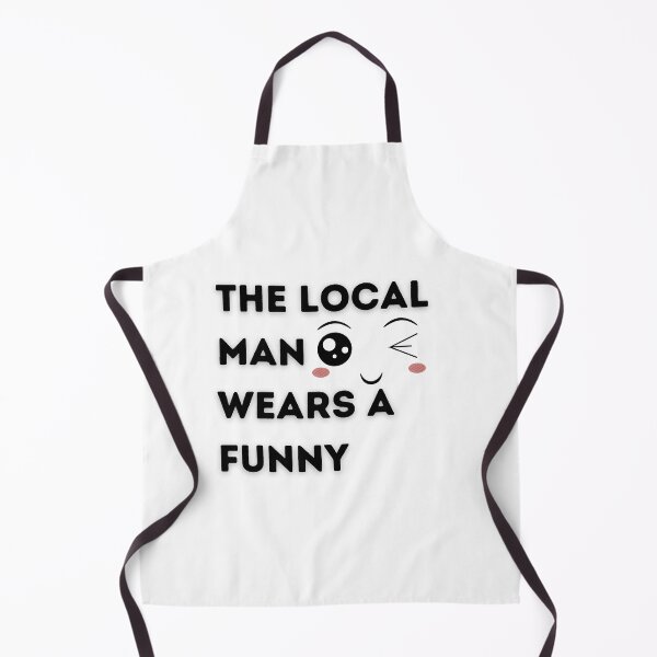 Item preview, Local Man Wears Funny T-shirt designed and sold by HeroProd.