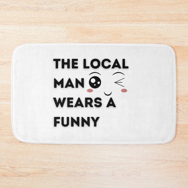 Item preview,  Local Man Wears Funny T-shirt  designed and sold by HeroProd.