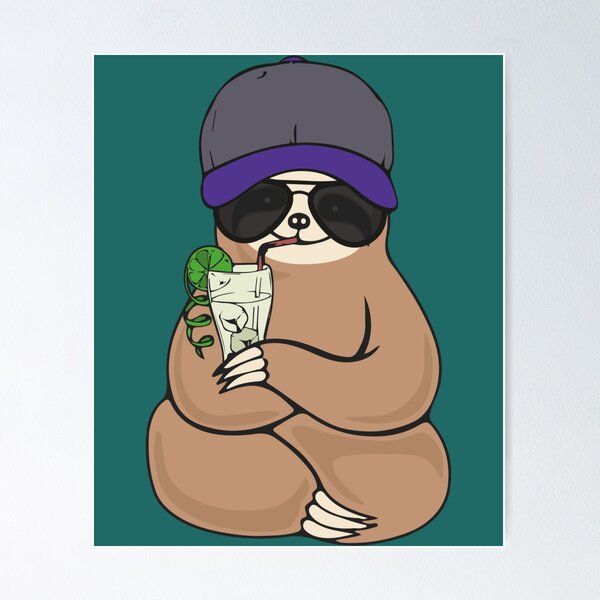Item preview, Because Sloths Are Freaking Awesome  Sloth Shirt Sloth Gifts Cute Sloth124 designed and sold by HouseofParbs.