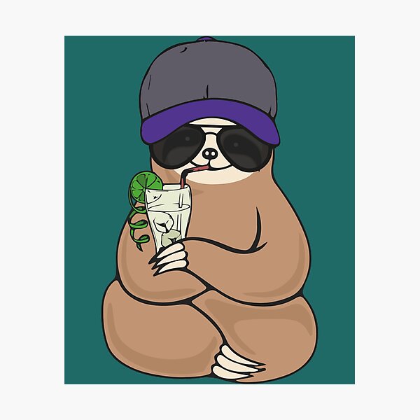 Item preview, Because Sloths Are Freaking Awesome  Sloth Shirt Sloth Gifts Cute Sloth124 designed and sold by HouseofParbs.