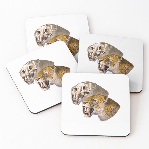 Item preview, Ice Age Sabretoothed Cat Smilodon fatalis98 designed and sold by HouseofParbs.