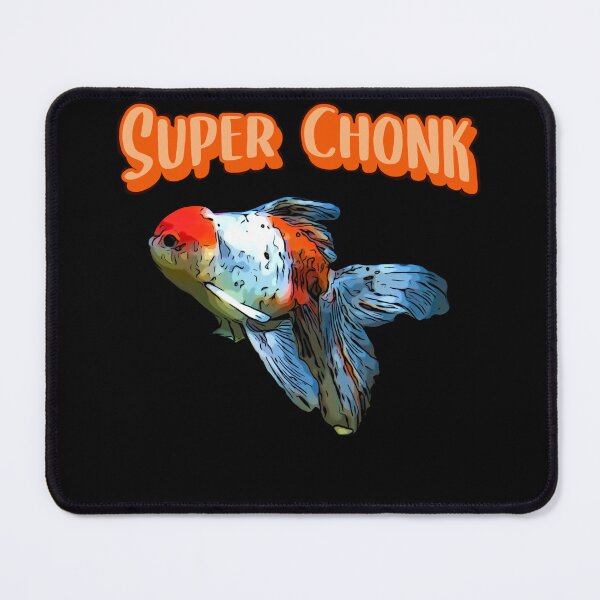 Item preview, Super Chonk Funny Fat Oranda Goldfish designed and sold by Zurickdesigns.