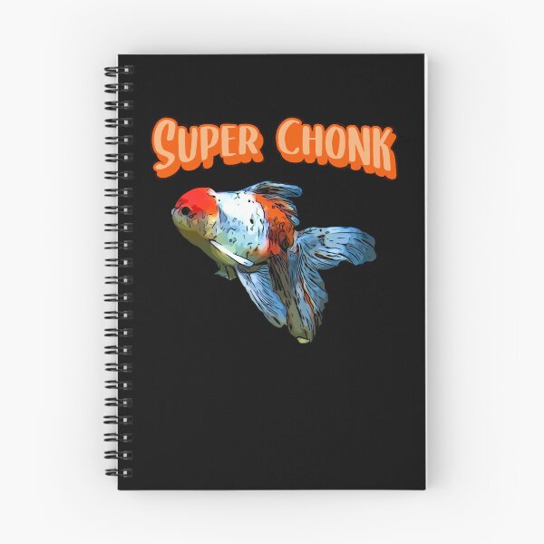 Item preview, Super Chonk Funny Fat Oranda Goldfish designed and sold by Zurickdesigns.