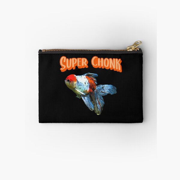 Item preview, Super Chonk Funny Fat Oranda Goldfish designed and sold by Zurickdesigns.