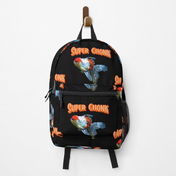 Item preview, Super Chonk Funny Fat Oranda Goldfish designed and sold by Zurickdesigns.