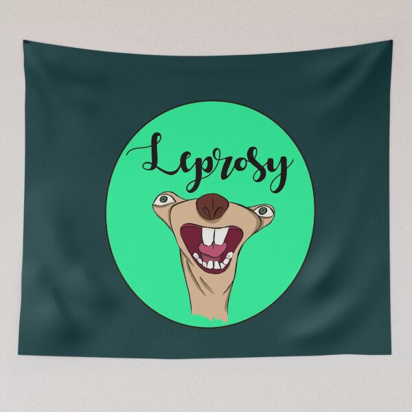 Item preview, Sid The Sloth Leprosy Sticker170 designed and sold by HouseofParbs.