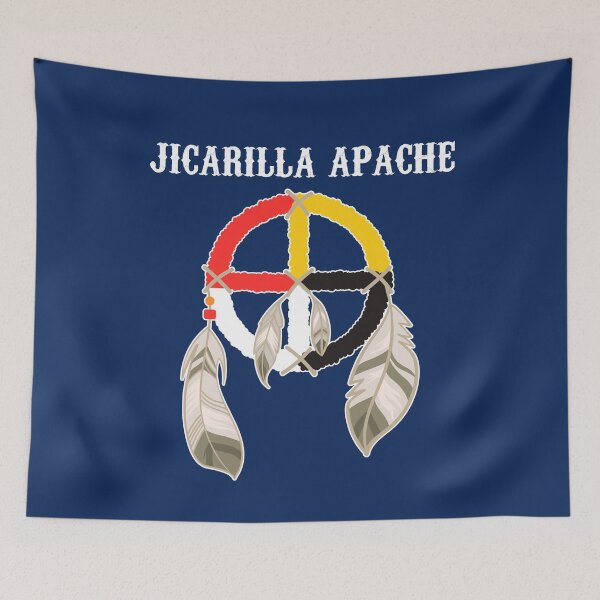 Item preview, Jicarilla Apache Tribe Nation Native Medicine Wheel designed and sold by MagicBoutique.