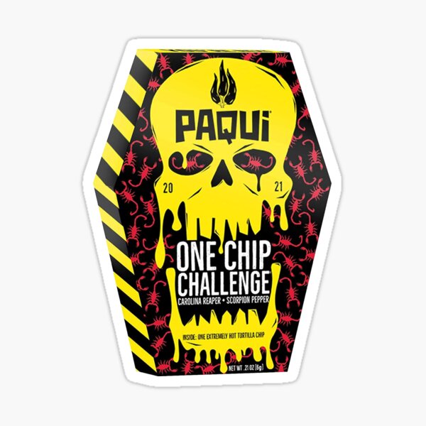 "la chips la plus piquante du monde" Sticker for Sale by idriss4design